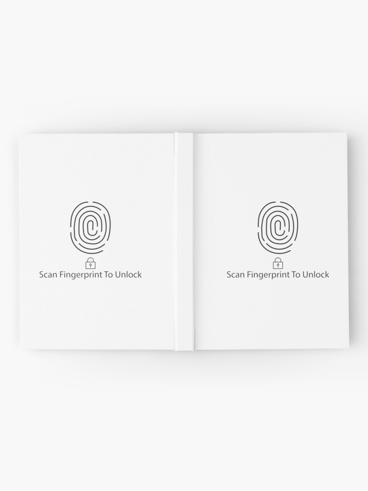"Fingerprint Lock" Hardcover Journal for Sale by kianhong345 Redbubble