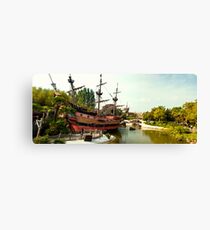 pirates of the caribbean Canvas Print