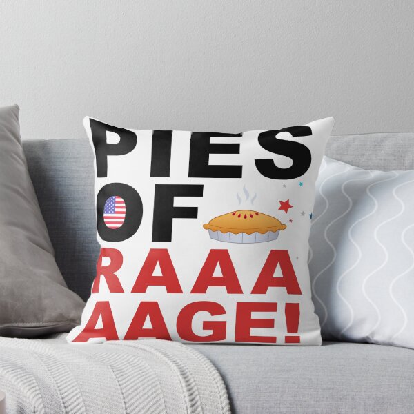 Item preview, G.L.O.W. - Pies of Raaaaage! (for light backgrounds) designed and sold by The Shop @ Freaking Narnia.