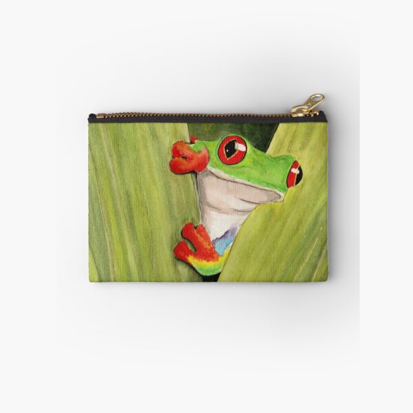 Item preview, Green and red frog 3a designed and sold by Zamen.