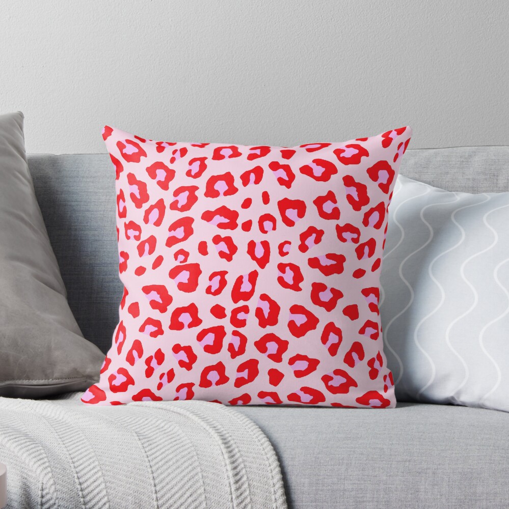 pink leopard pillow pet