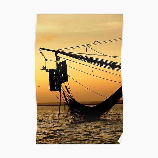 Shrimp Boat Posters Redbubble