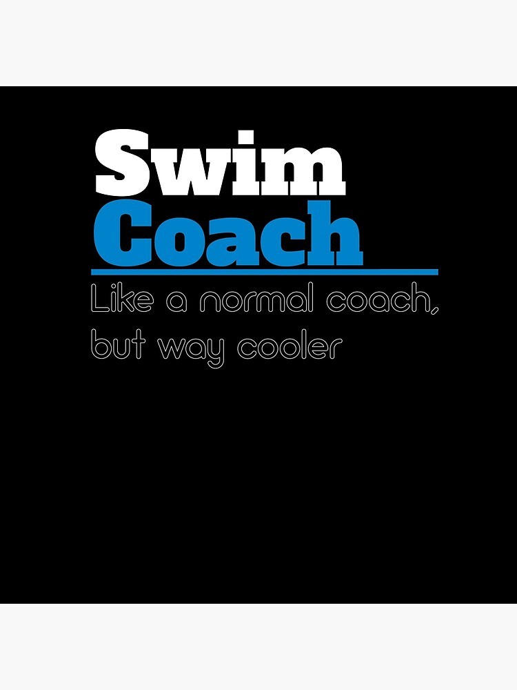 Swim Coach Definition Trainer Water Sport Teacher