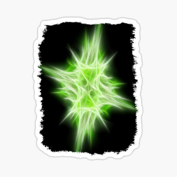 Green Star 1 Sticker