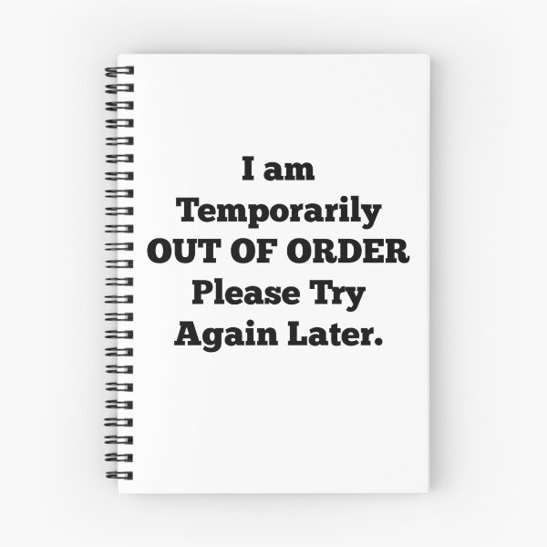Item preview, Temporarily out of order designed and sold by Graphics By Craig.