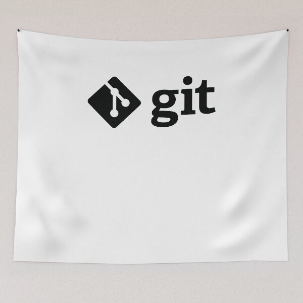 Item preview, Git Official Logo Sweatshirt Black Word Text designed and sold by Rainwater Merch.
