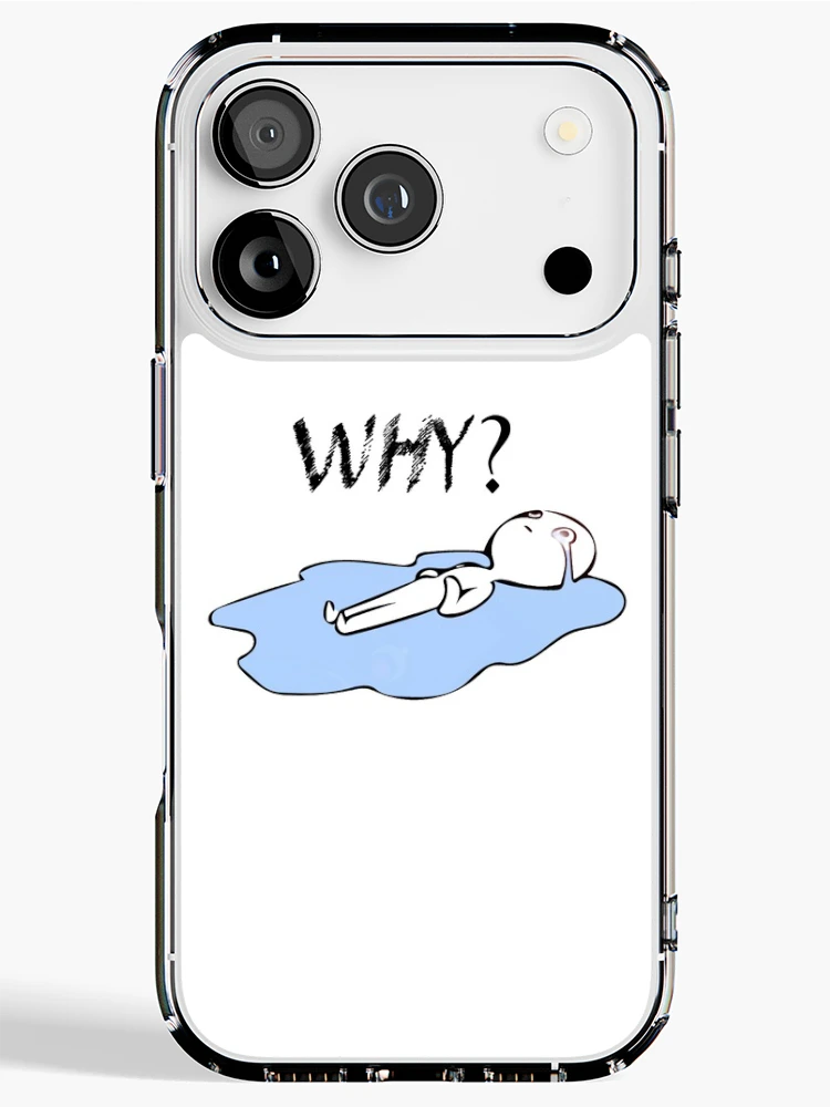 Thumbnail 1 of 5, iPhone Case, Why? designed and sold by diffy2009.