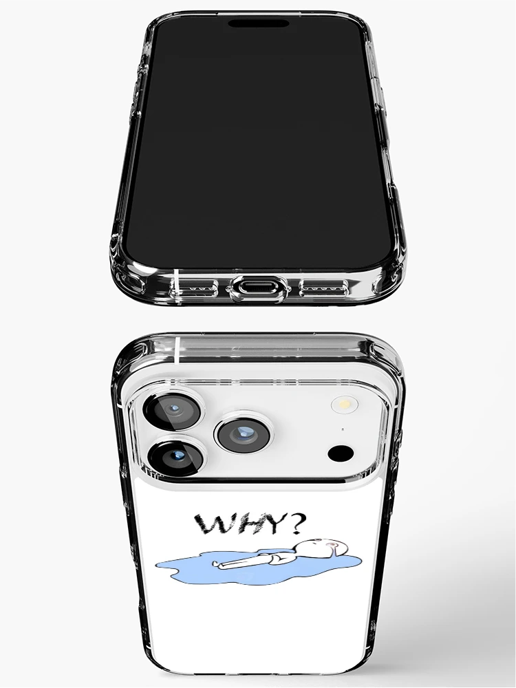 Thumbnail 3 of 5, iPhone Case, Why? designed and sold by diffy2009.