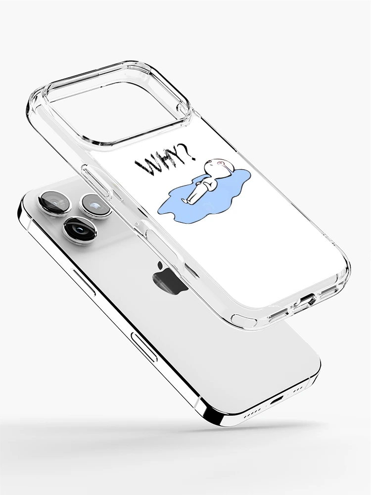 Thumbnail 2 of 5, iPhone Case, Why? designed and sold by diffy2009.