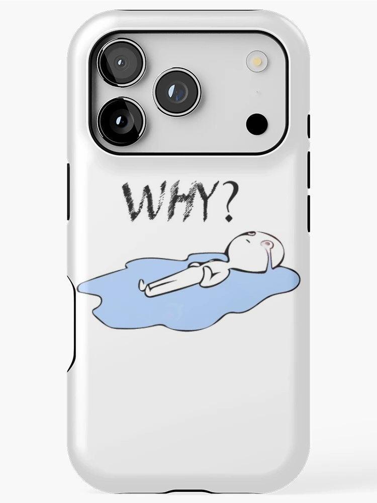 Thumbnail 1 of 4, iPhone Case, Why? designed and sold by diffy2009.