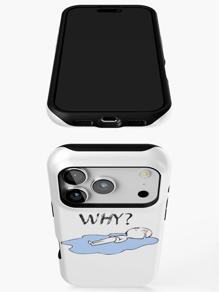Thumbnail 3 of 4, iPhone Case, Why? designed and sold by diffy2009.