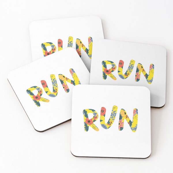 Item preview, RUN - motivational happy quote designed and sold by cadinera.
