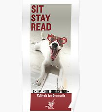 Sit Stay Read Poster