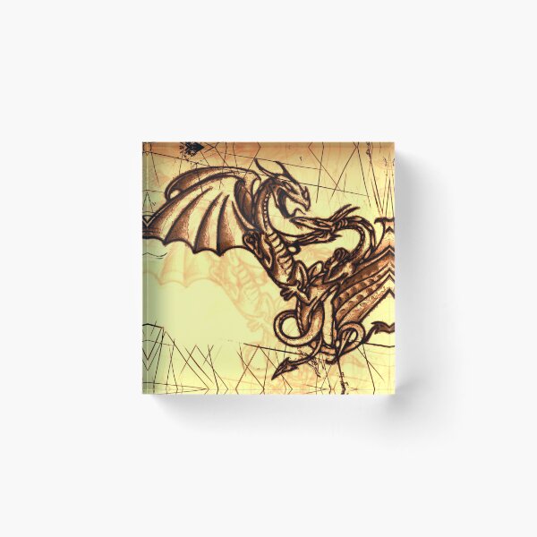 Item preview, Battling Dragons - Mythical Creatures designed and sold by NaturePrints.