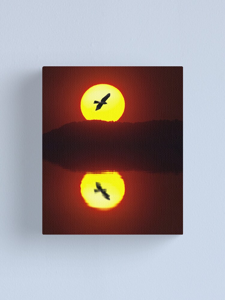 Alternate view of Burning Desire Canvas Print