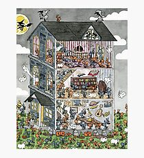 Haunted House Ants Photographic Print