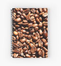 Coffee Beans Spiral Notebook