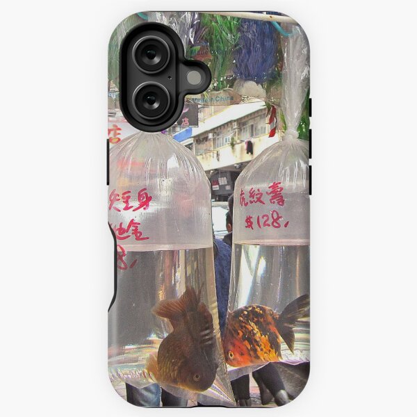 Vista previa del artículo con la obra «Mercado de pescado de Hong Kong.2», diseñado y vendido por JNTravels.