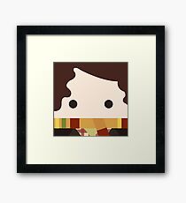 4th doctor, Tom Baker Framed Print