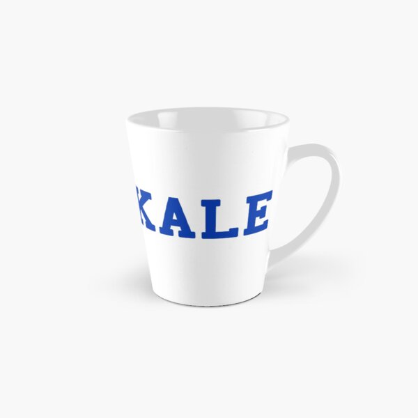 KALE (blue lettering) Tall Mug