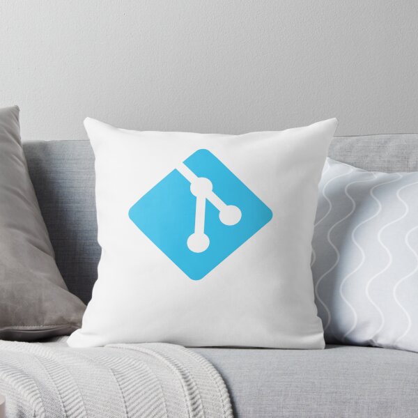 Item preview, Git Blue Cyan Logo T-Shirt Turquoise designed and sold by Rainwater Merch.