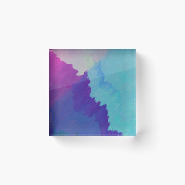 Item preview, Distorted Glitch Waves - Glitch Art Print designed and sold by burning.