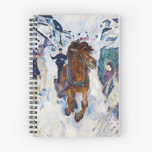 Item preview, Galloping Horse by Edvard Munch (Reproduction) designed and sold by Classic Visions Gallery.