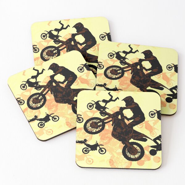 Item preview, Dare to Fly -  Motocross Stunts designed and sold by NaturePrints.