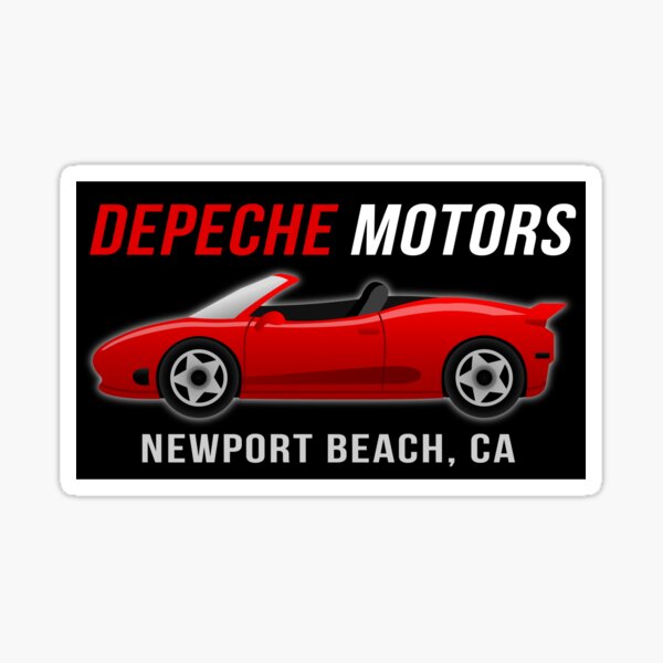Depeche Motors Sticker