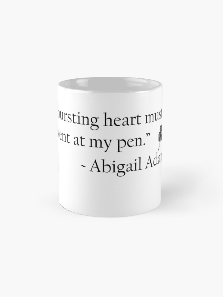 Alternate view of Abigail Adams Quill Quotable Mug