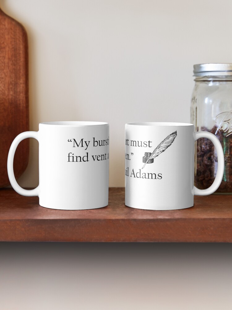 Alternate view of Abigail Adams Quill Quotable Mug
