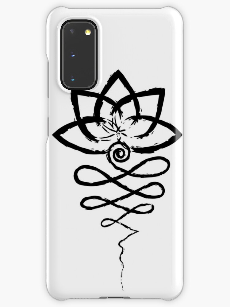 Lotus Unalome Spirituelles Buddhismus Zeichen Hulle Klebefolie Fur Samsung Galaxy Von Cbrink Redbubble