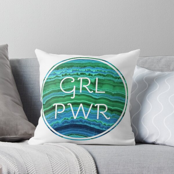 Item preview, Girl Power - green mineral print designed and sold by Kyla Nita.
