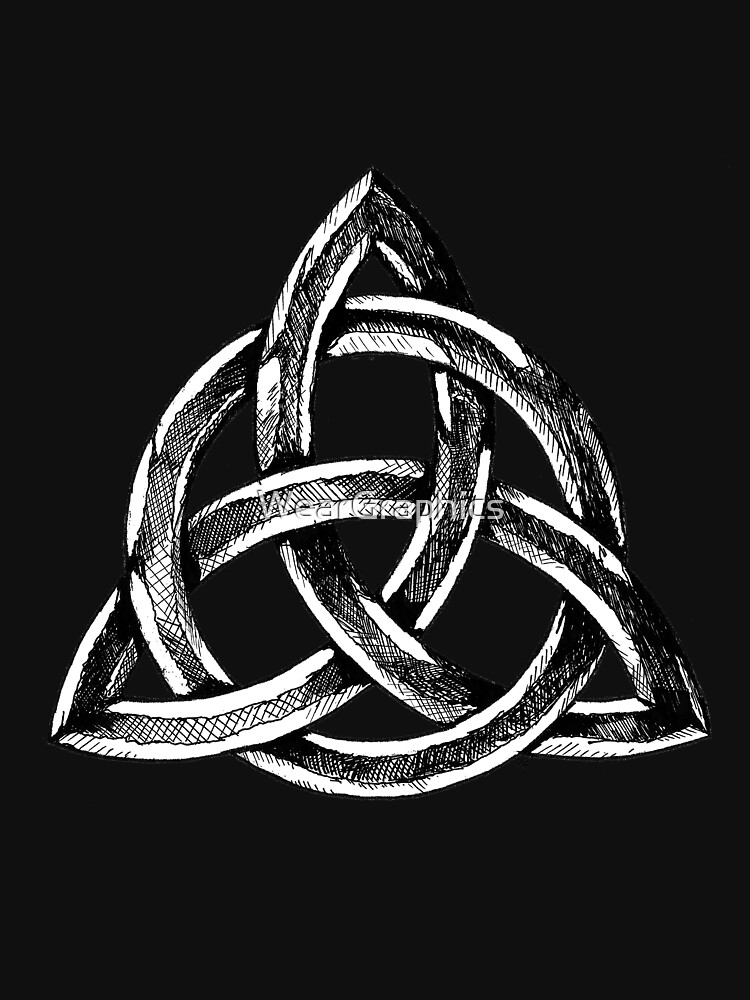 "Triglav, the symbol of Slavic Tree-Headed God (dark background ...