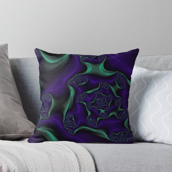Item preview, Purple Green Fractal designed and sold by roseglasses.