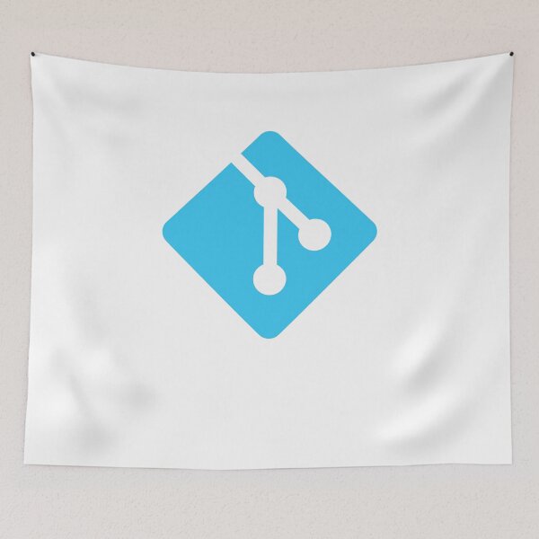 Item preview, Git Blue Cyan Logo Sweatshirt Turquoise designed and sold by Rainwater Merch.