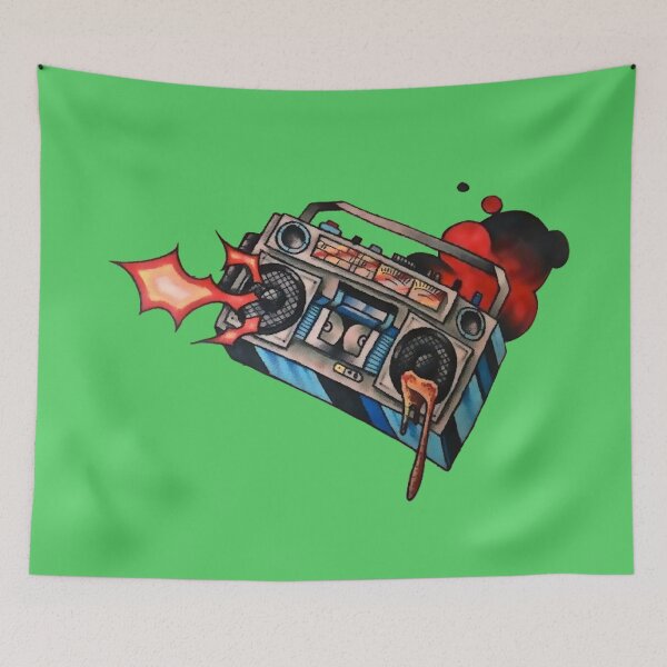 Item preview, Sound From A Ghetto Blaster designed and sold by VictorIos.