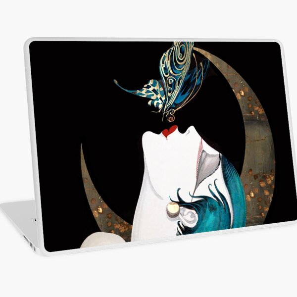 Item preview, Butterfly Kiss French Art Deco Flapper Woman Remix designed and sold by Glimmersmith.