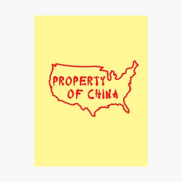 Property of China Photographic Print