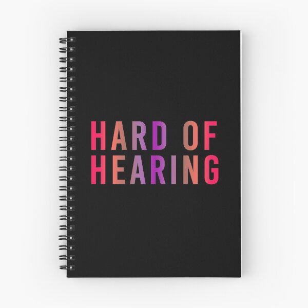 Item preview, Hard of Hearing (Sunset Pink) designed and sold by alienfolklore.