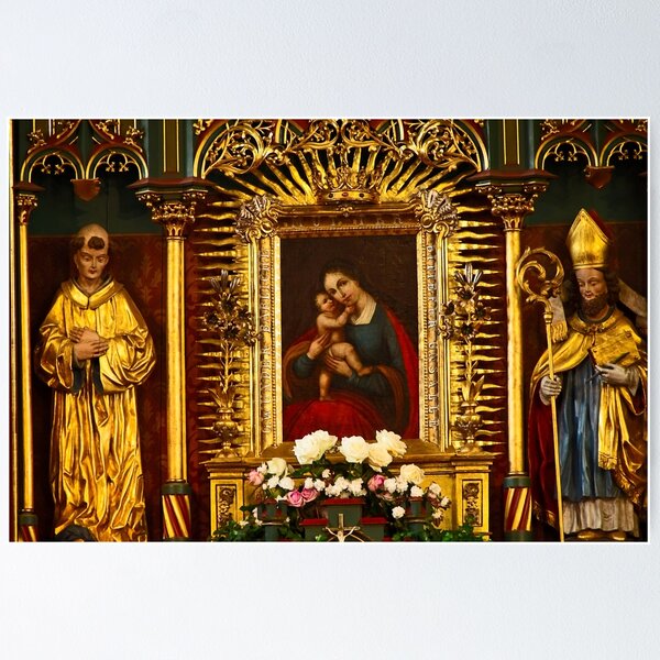 Item preview, Gnadenbild Mariahilf at Locherboden Marian Shrine, Tirol, Austria designed and sold by Elzbieta Fazel.
