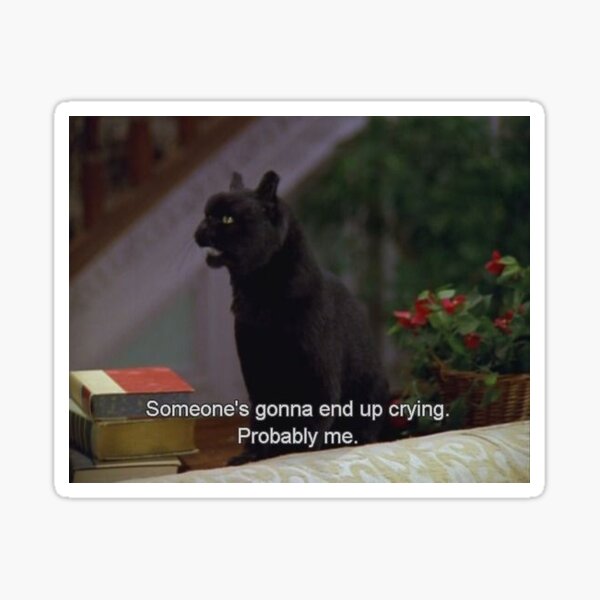 Crying Salem Sticker