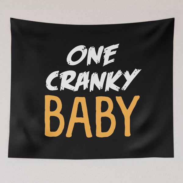Item preview, ONE CRANKY BABY (Funny halloween design) designed and sold by jazzydevil.