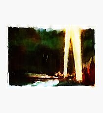 Blitzkrieg/Spotlights Photographic Print