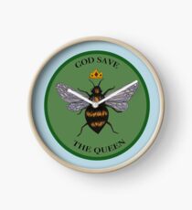 god save the queen Clock