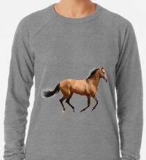 Laufendes Pferd Leichtes Sweatshirt