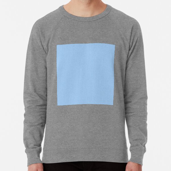blue plain sweatshirt
