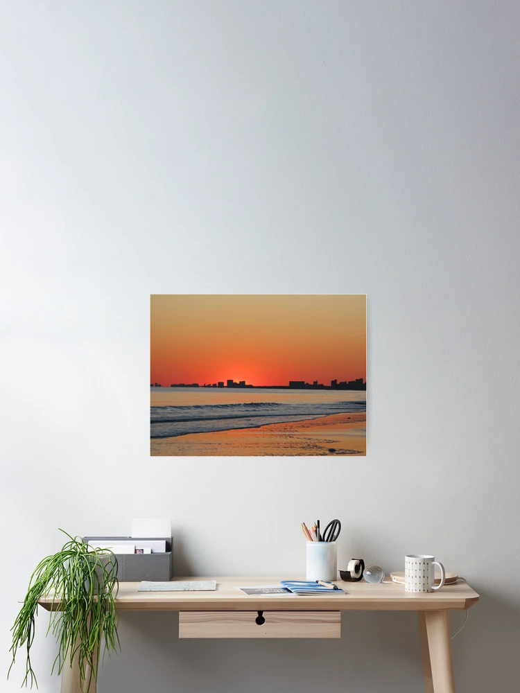 Thumbnail 2 of 3, Poster, Winter Beach designed and sold by Ree Reid.