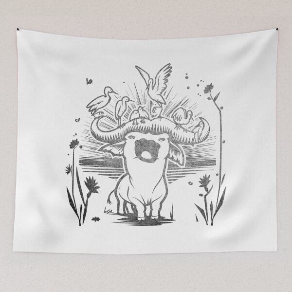 Item preview, Buffalo 2 designed and sold by LoisaArt.