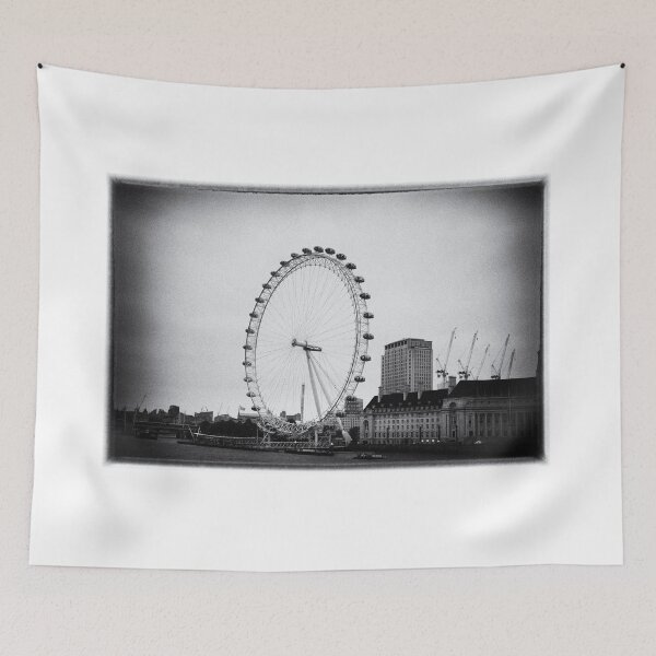 Item preview, The Londone Eye BW designed and sold by dbvirago.
